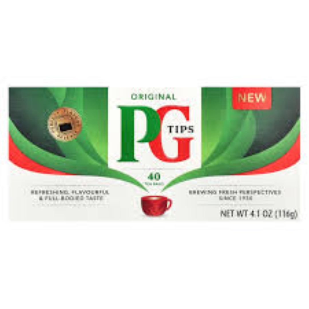 PG TEA 40'S BOX 100G ENGLISH BREAKFAST
